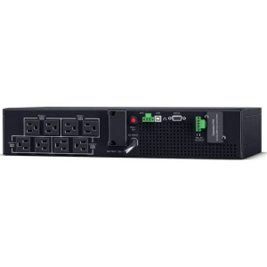 CyberPower OL750RTHD Rack or 2U Tower UPS, optional RM Card, UL Rated, LCD panel, 8 NEMA 5-15R (4 switchable)